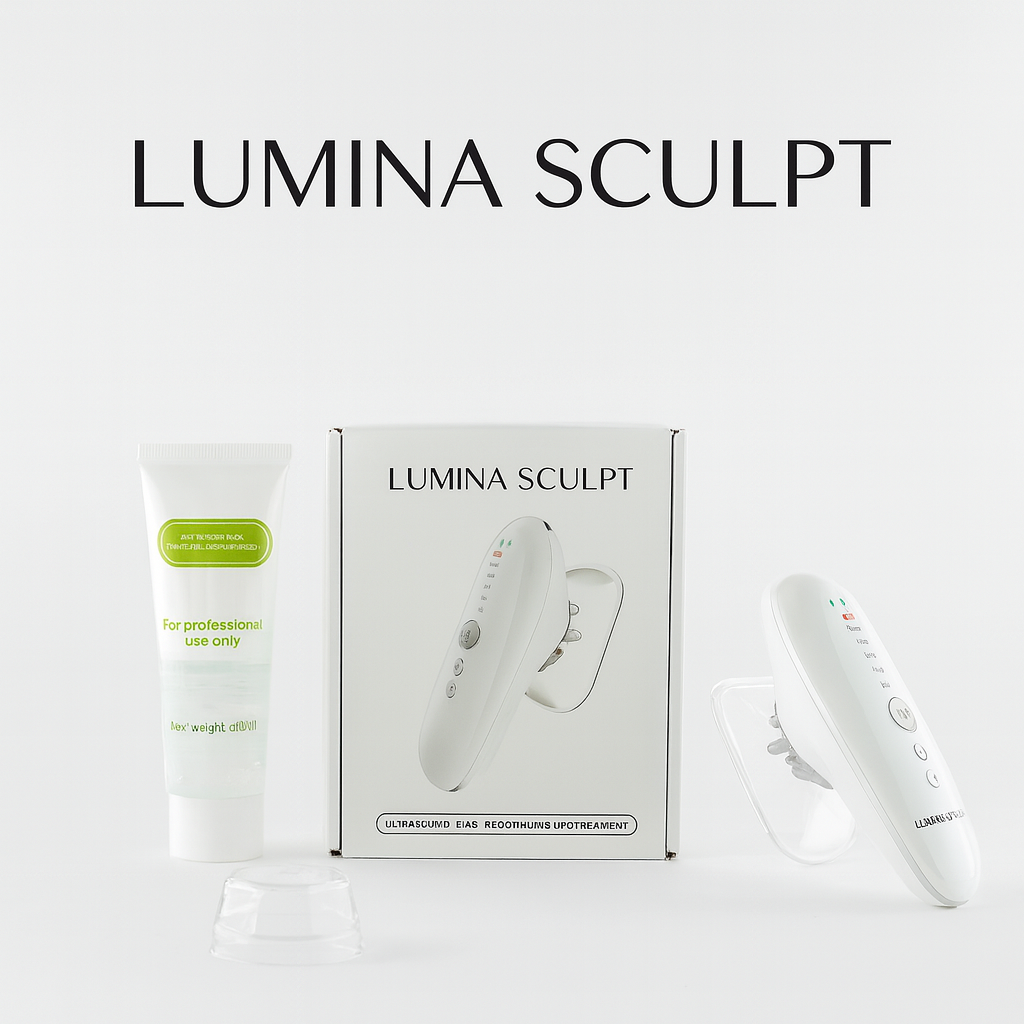 LuminaSculpt™ – Dispositivo de Belleza 4 en 1 con Succión, EMS y Luz Roja